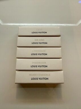 ♥️ Auth Louis Vuitton Mini Fragrance Boxes Set of Five ♥️